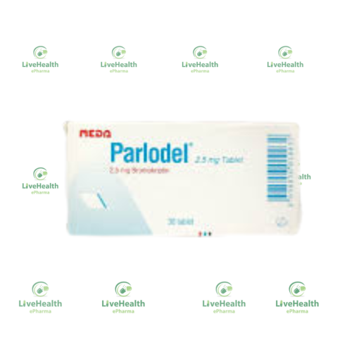 https://livehealthepharma.com/images/products/1720672489Parlodel 2.5mg Tablet.png